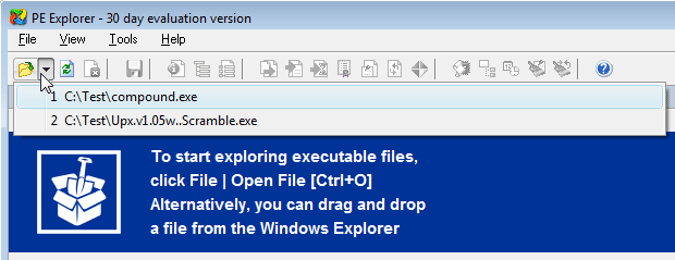 executable - How can I find out if an .EXE has Command-Line