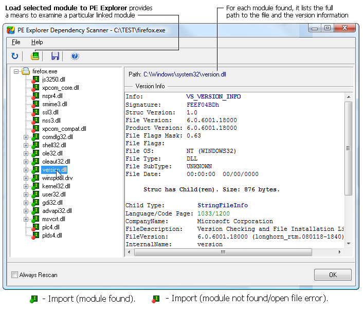 Dependency Scanner