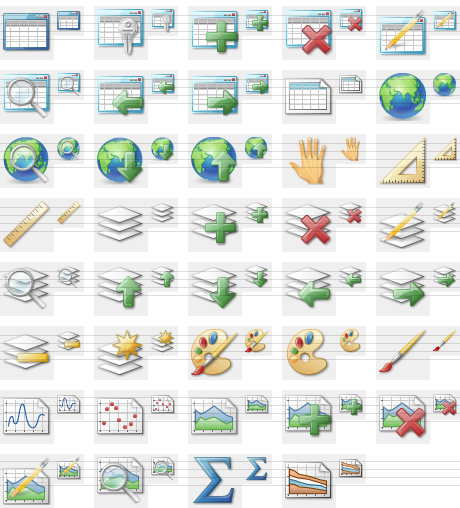 High res Vista icons