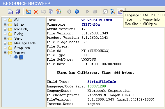 Version Info Text Viewer Version Info Text Viewer