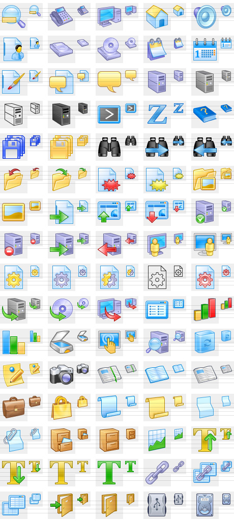 These icons give your project a new look