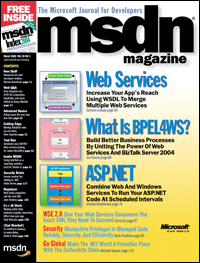 MSDN Magazine, March 2005