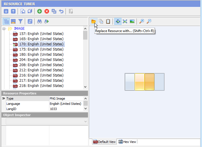 Resource TreeView Resource TreeView