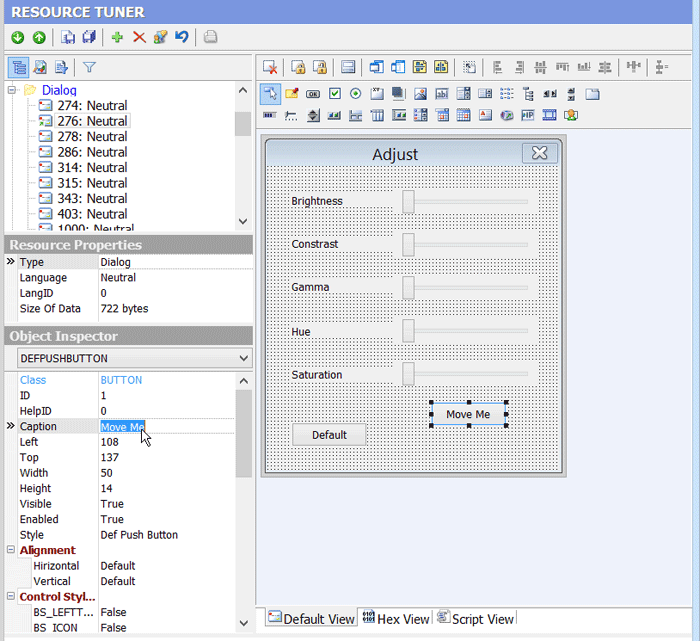 PE File Visual Resource Editor, Edit and Replace Resources in Windows EXE  or DLL OCX SYS files.