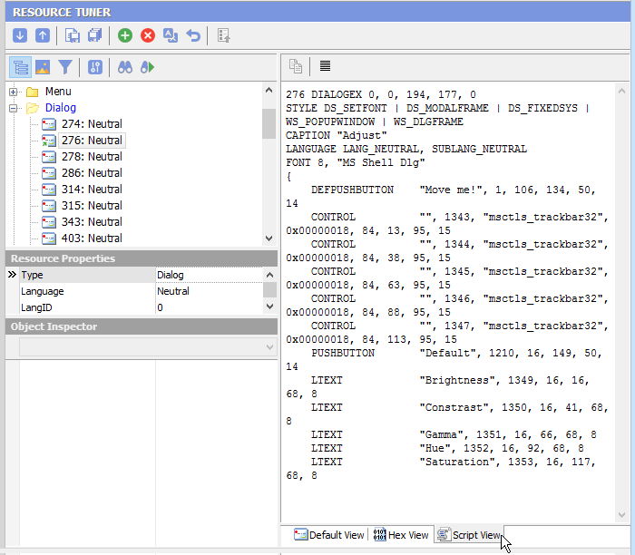 Dialog Script Viewer Dialog Script Viewer