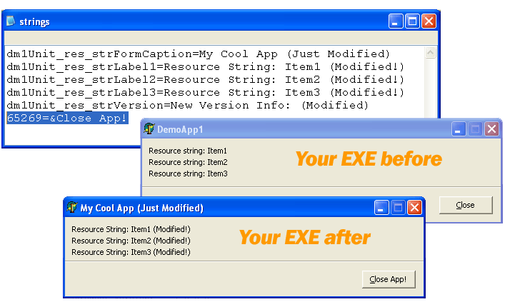 Editing StringTable and MessageTable entries Edit StringTables