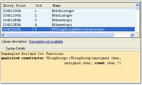 The Unmangling: Back to Human-readable Names Unmangling feature