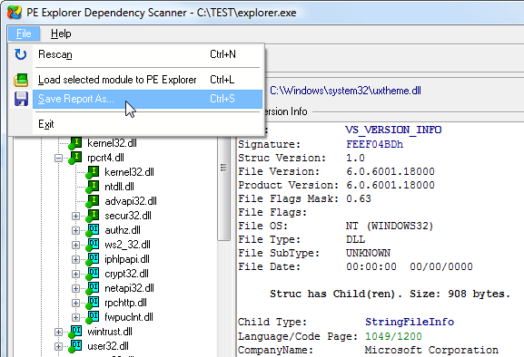 Dependency Scanner Dependency Scanner