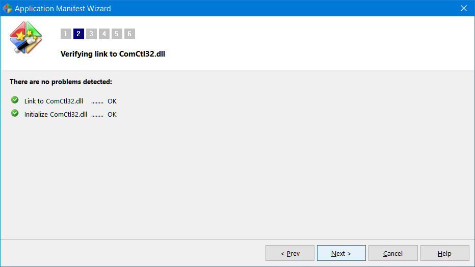 Verify a link to ComCtrl Verify a link to ComCtrl